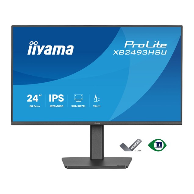 iiyama   24" Full HD Monitor - IPS, 120Hz, 1ms, Speakers, HDMI, DP